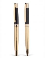 İsme Özel K1631S Siyah-Gold Kalem Seti