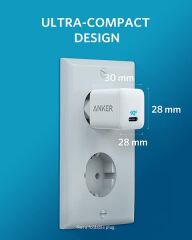 Anker PowerPort III Nano A2633 20W USB-C Hızlı Şarj Cihazı