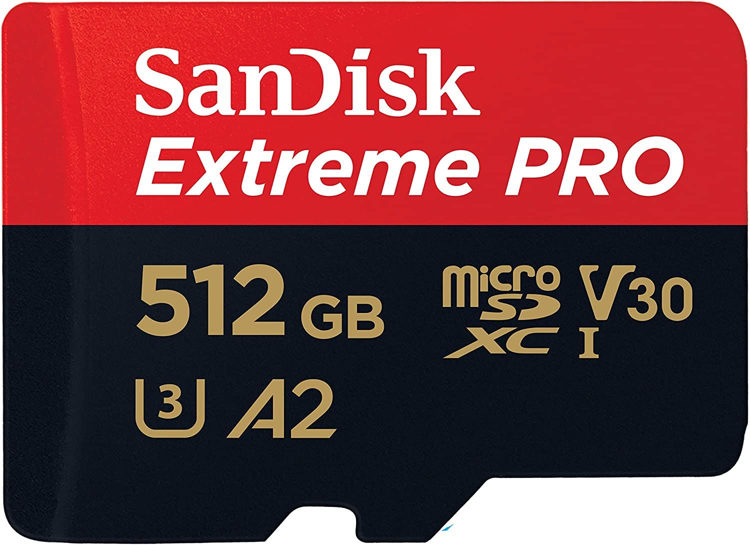 SanDisk SDSQXCZ-512G-GN6MA Extreme 512GB Micro SD Kart