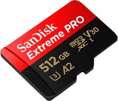 SanDisk SDSQXCZ-512G-GN6MA Extreme 512GB Micro SD Kart