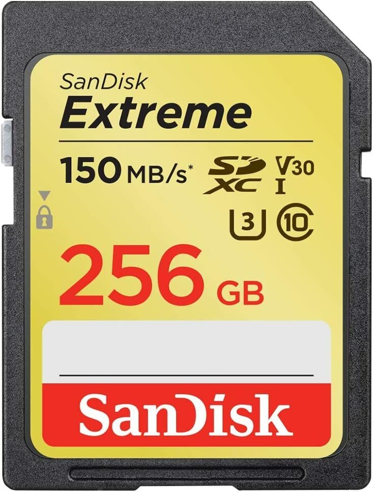 SanDisk SDSQXCZ-256G-GN6MA Extreme 512GB Micro SD Kart