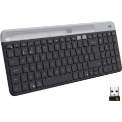 Logitech K580 Ultra Ince Çoklu Cihaz Özellikli Türkçe Bluetooth Klavye - Siyah