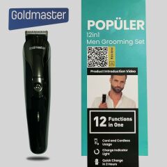 Goldmaster GM-9108 POÜLER 12IN1 Tıraş Makinesi