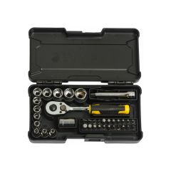 Stanley STMT82672-0 1/4 Kompakt Lokma Takımı ve Bits Uç Seti 37'li