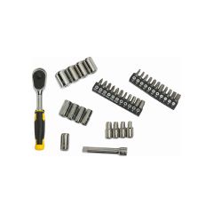 Stanley STMT82672-0 1/4 Kompakt Lokma Takımı ve Bits Uç Seti 37'li