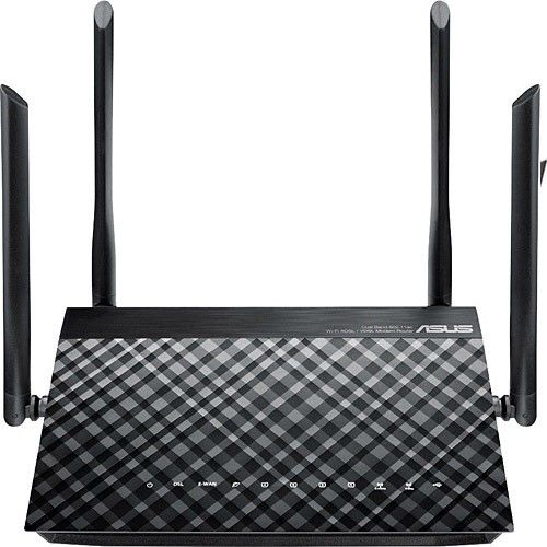Asus DSL-AC55U 1200MBPS AC1200 Dual Band Vdsl Fiber Modem Router