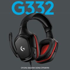 Logitech G G332 Kablolu Kulak Üstü Oyuncu Kulaklığı