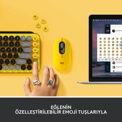 Logitech POP Keys Blast Kablosuz Mekanik Klavye
