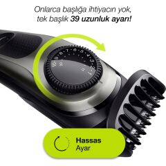 Braun BT 7240 Şarjlı Saç&Sakal Şekillendirici AutoSense, Kablosuz + Gillette Fusion ProGlide