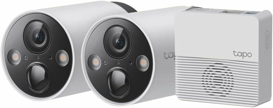 TP-Link Tapo C420S2, Bataryalı Akıllı Kablosuz Güvenlik Kamerası Sistemi, 2'li Kamera Kiti