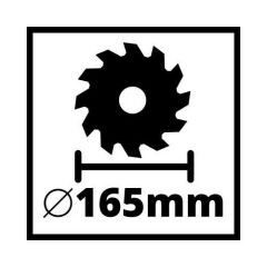 Einhell TE-CS 18/165-1 Li - Solo, Akülü Daire Testere