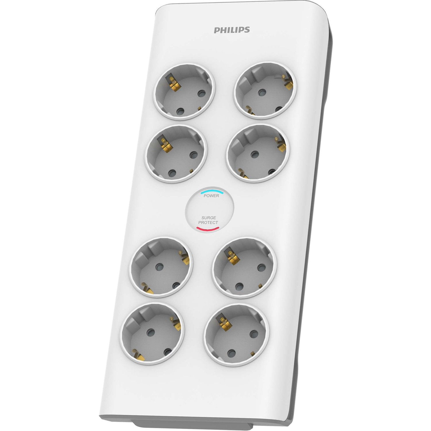 Philips SPN7080WA/62 8'li Akım Korumalı Priz 2 mt Kablo (3680 W 16 A )