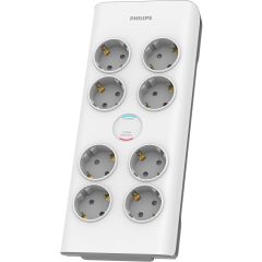 Philips SPN7080WA/62 8'li Akım Korumalı Priz 2 mt Kablo (3680 W 16 A )