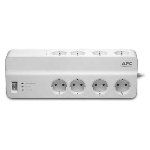 Schneider Electric APC 8'lİ Akım Korumalı Priz PM8-GR