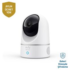Anker Eufy Security 360 Derece Dönebilen Kızılötesi Gece Görüşlü IP Kamera - 2K HD Çözünürlük - T8410 (Anker Türkiye Garantili)
