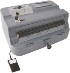Mapicoil 920 Otomatik Kenar Kesme Ve Cilt Makinesi, Gri