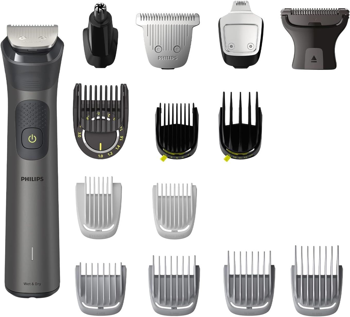 Philips 15'i 1 Arada Erkek Bakım Seti - Yüz/Saç/Vücut MG7940/15
