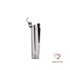 Benzinli Clipper İsme Özel-Gümüş-