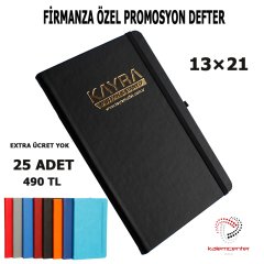 25 Adet Promosyon Defter