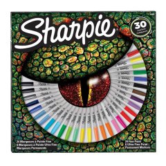 Sharpie Fine Permanent Markör 30'lu