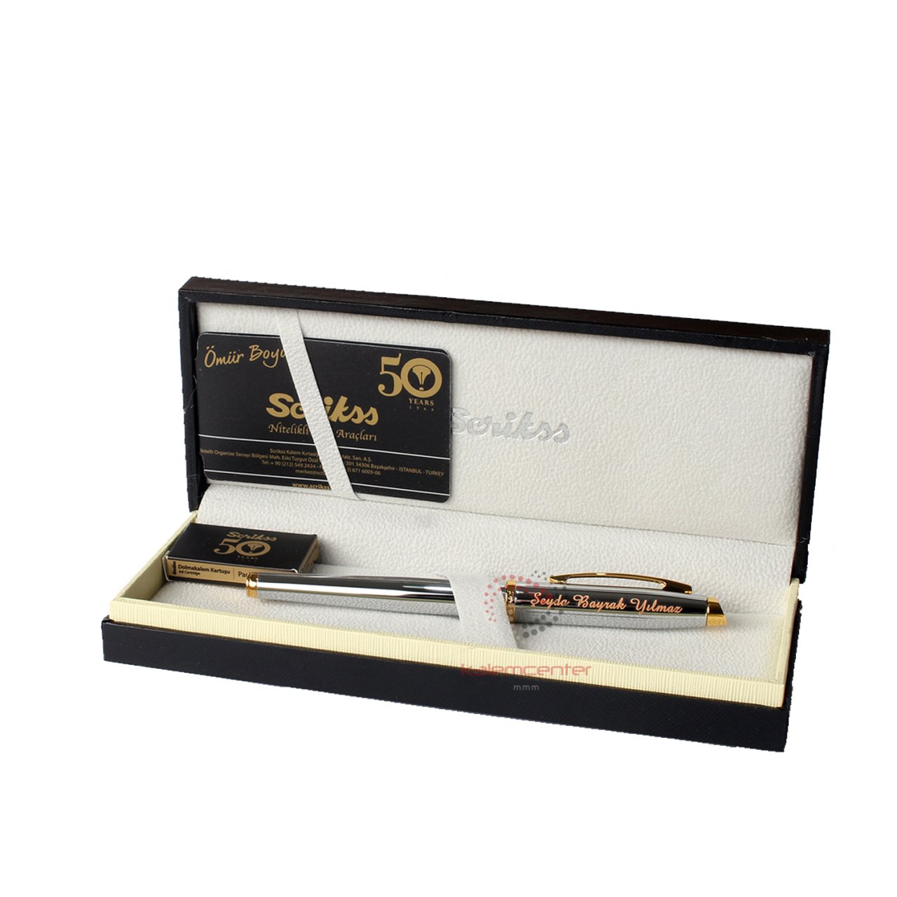 Scrikss Roller Kalem Gold Krom  Oscar