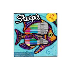 Sharpie Fine Balık Ultra Marker  28 Kalem