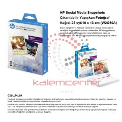 HP Social Media Snapshots Fotoğraf Kağıdı W2G60A