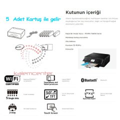 Canon Pixma TS6151 Fotokopi + Tarayıcı + Wi Fi Yazıcı