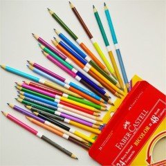 Faber-Castell Bicolor Boya Kalemi 48 Renk
