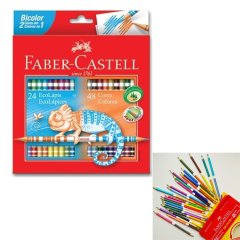 Faber-Castell Bicolor Boya Kalemi 48 Renk