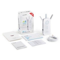 TP-LINK RE450 1750 Mbps Kablosuz AC Dual Band Gigabit Port Harici Antenli Menzil Genişletici