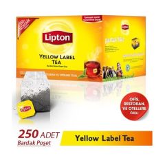 Lipton Yellow Label Siyah Süzen Bardak Poşet Çay 250 x 2 Gram