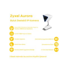 ZYXEL CAM3115 AURORA 300MBPS KABLOSUZ IP KAMERA