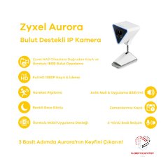 ZYXEL CAM3115 AURORA 300MBPS KABLOSUZ IP KAMERA