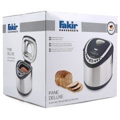 Fakir Pane Deluxe 10 Programlı Paslanmaz Çelik Ekmek Yapma Makinesi