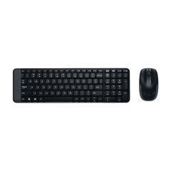 Logitech MK220 Kablosuz Klavye & Mouse Seti-Siyah