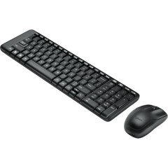 Logitech MK220 Kablosuz Klavye & Mouse Seti-Siyah