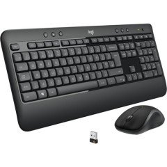 Logitech MK540 ADVANCED Kablosuz Türkçe Klavye Mouse Seti - Siyah