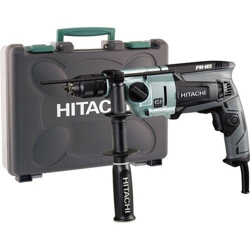 Hitachi D13VL 860Watt 13mm 2 Vitesli Profesyonel Darbesiz Matkap