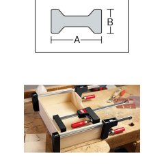 Bessey Uk30 Uk Serisi Geniş Yüzeyli Üniversal (Iç / Dış)