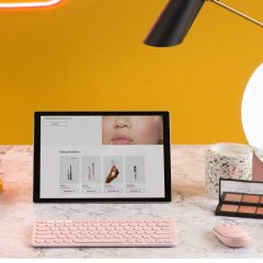 Logitech K380 Multi-Device Bluetooth Klavye-Gül