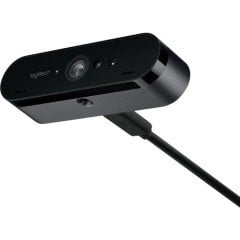 Logitech BRIO 4K Ultra HD Video ve HDR Özellikle Web Kamerası - Siyah