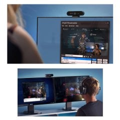 Logitech BRIO 4K Ultra HD Video ve HDR Özellikle Web Kamerası - Siyah