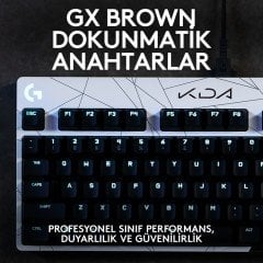 LOGITECH K/DA G Pro Mekanik İngilizce Oyuncu Klavyesi