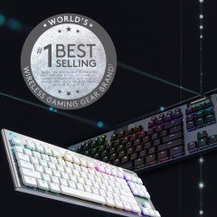 Logitech G G915 Lightspeed RGB  Oyuncu Klavyesi Tam Boyutlu İngilizce Q Kablosuz