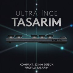 Logitech G G915 Lightspeed RGB  Oyuncu Klavyesi Tam Boyutlu İngilizce Q Kablosuz