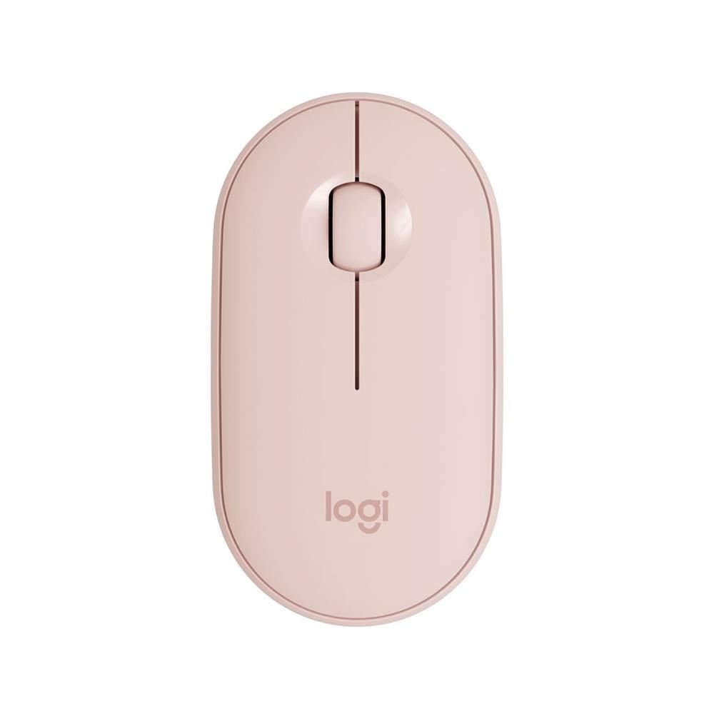 LOGITECH M350 Pebble Kablosuz Mouse Gül