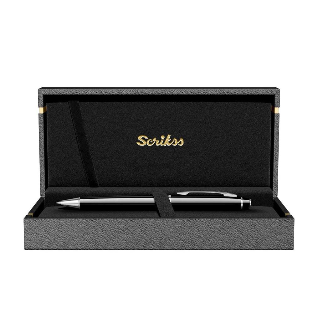 Scrikks Noble 35 Siyah Gümüş Tükenmez