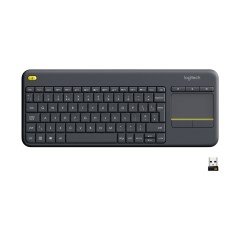 Logitech K400 Plus Dokunmatik Kablosuz Siyah Smart Tv Klavye