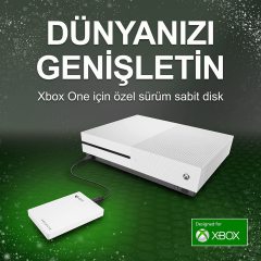 Seagate Gaming xBox 4TB USB 3.0 Beyaz Taşınabilir Disk STEA4000407